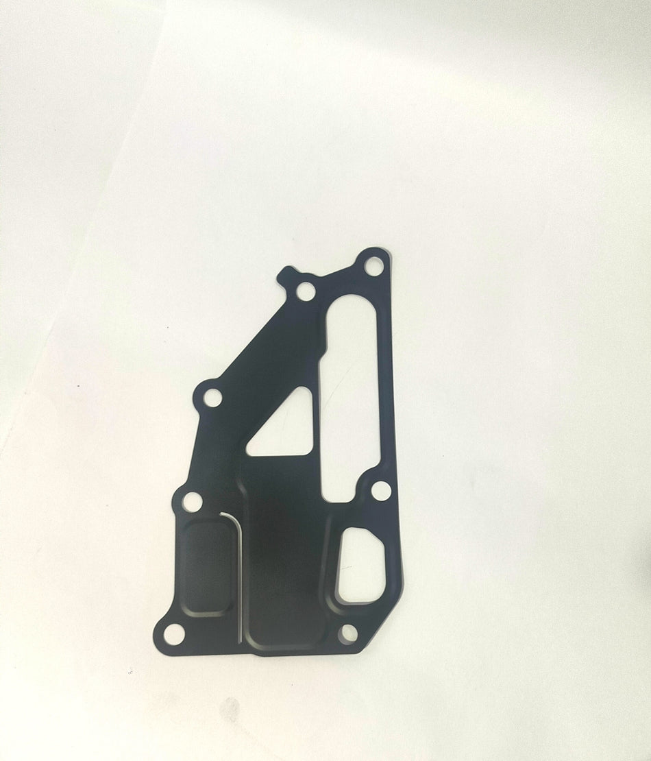 Nissan water outlet gasket, replacement part number 11062ED000, showing the rubber gasket for engine cooling system.