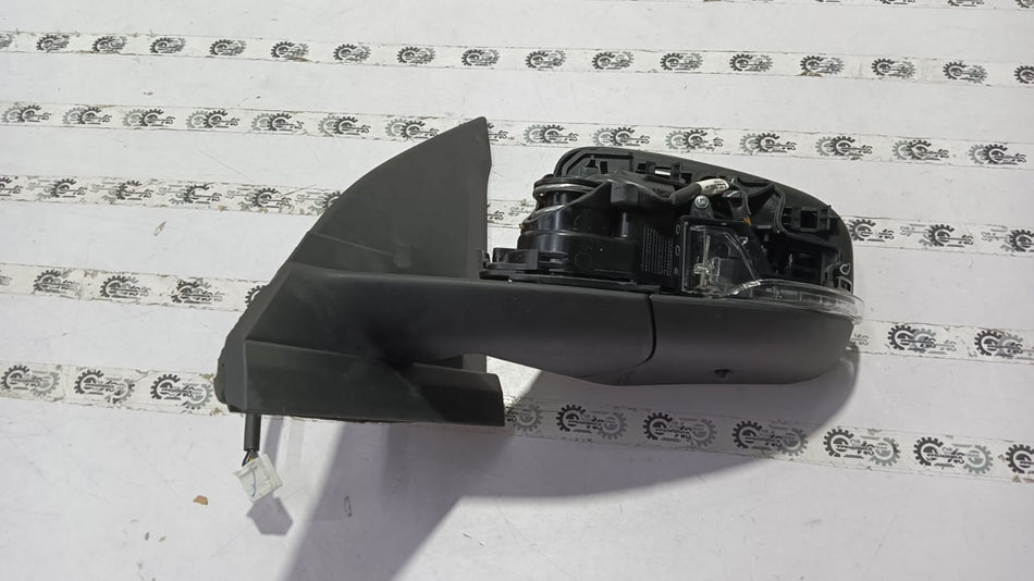 Nissan Magnite door mirror replacement part, black exterior mirror for Nissan Magnite vehicle.