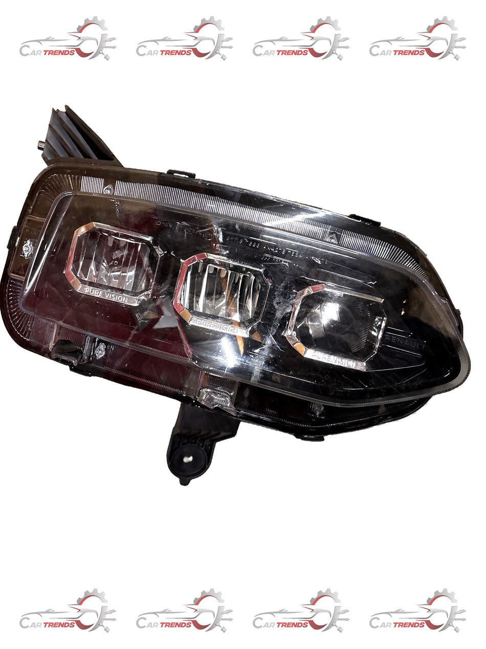 Nissan RH headlamp for Nissan vehicles, showing the right-hand side headlight assembly with clear lens and mounting details.