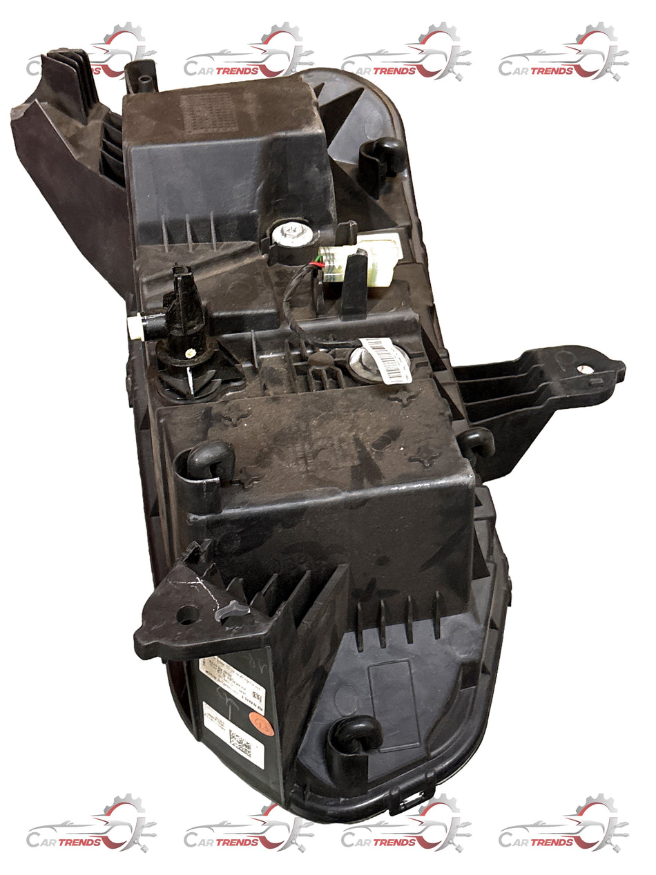 Nissan RH headlamp for Nissan vehicles, showing the right-hand side headlight with clear lens and mounting details.