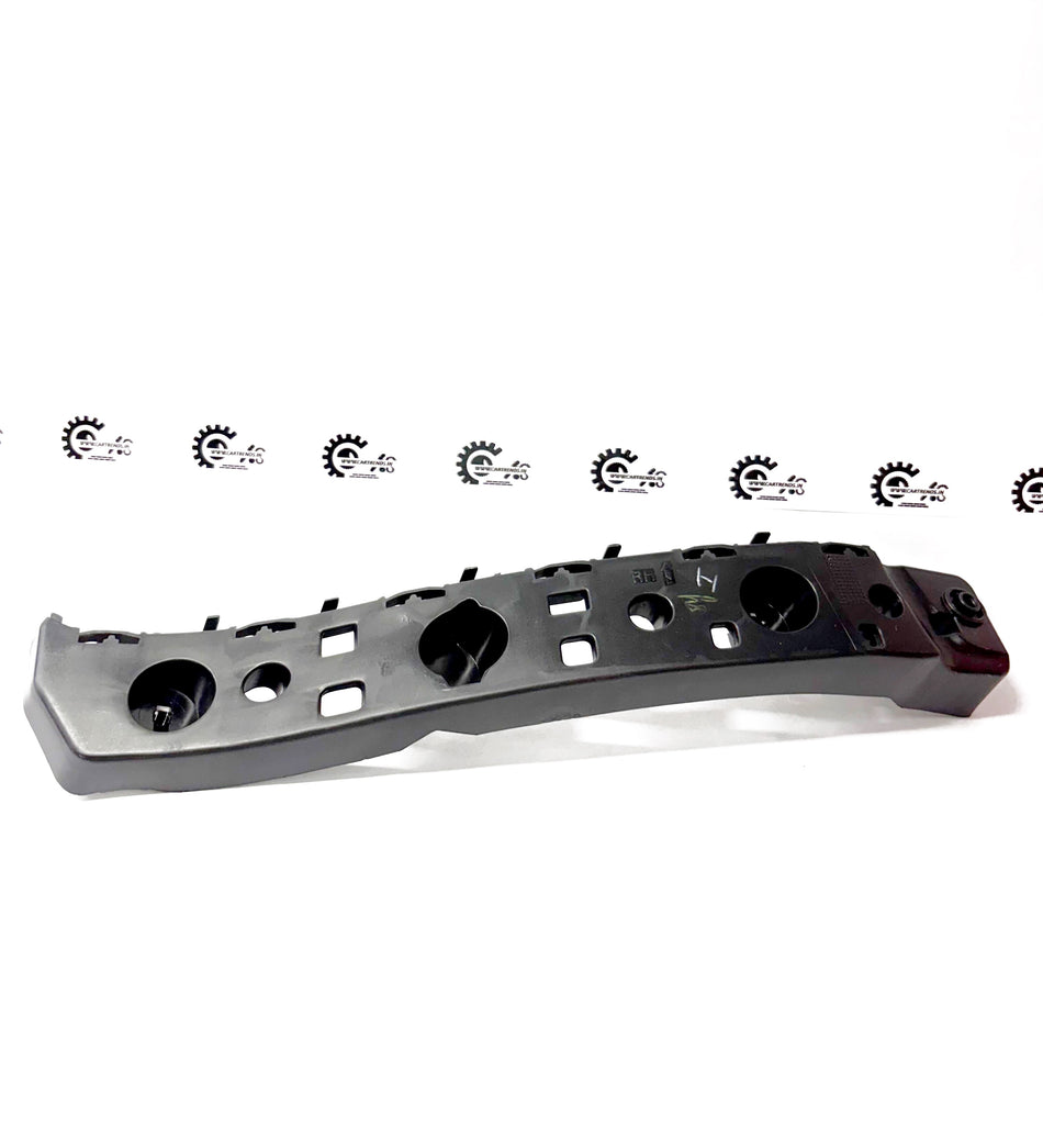 Nissan rear bracket bumper part #852208HA0A, automotive repair image showing the metal bumper bracket for Nissan vehicles