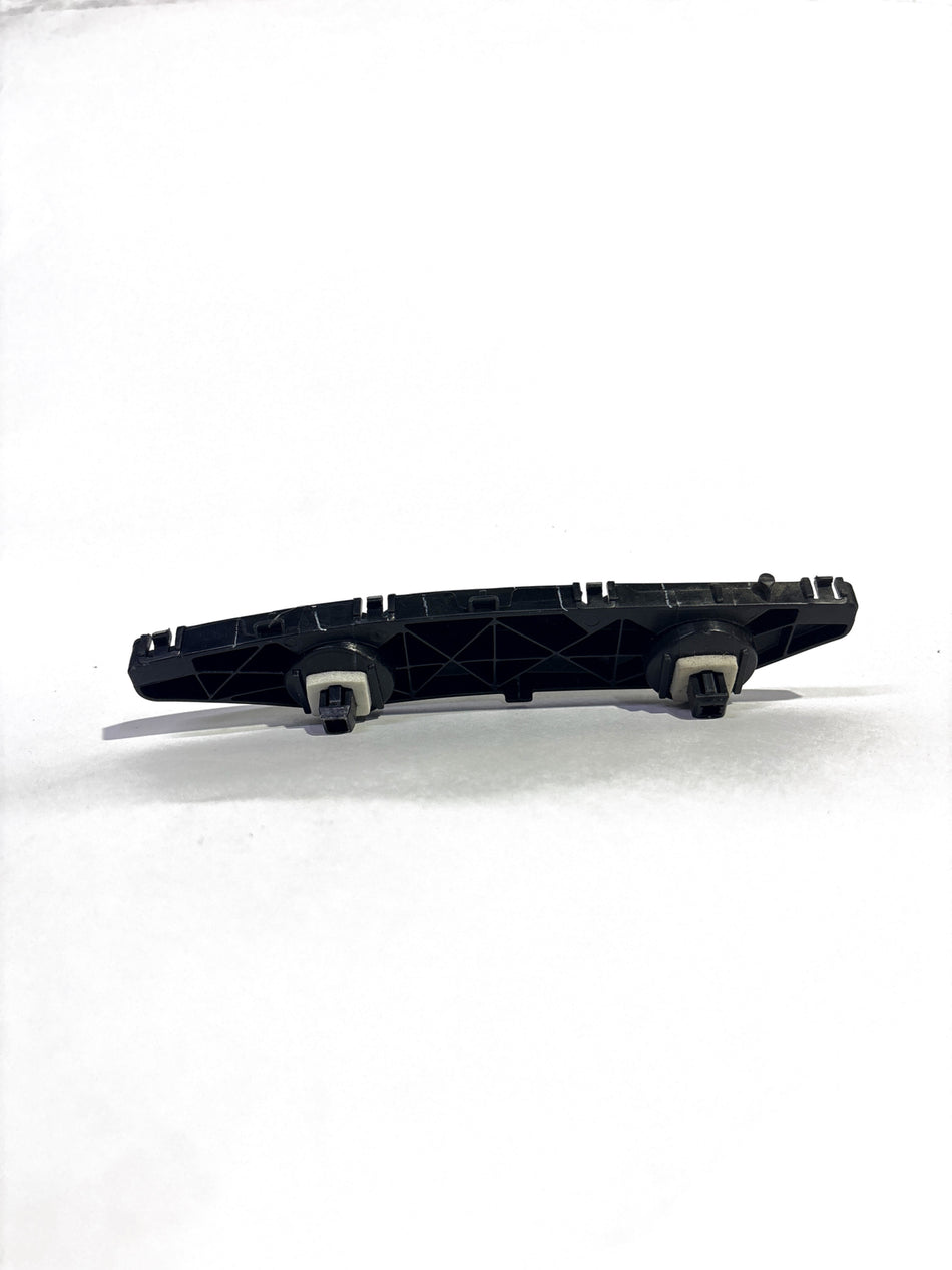 Nissan rear bumper bracket assembly part 852201HA0A, showing the metal bracket for vehicle support and mounting.