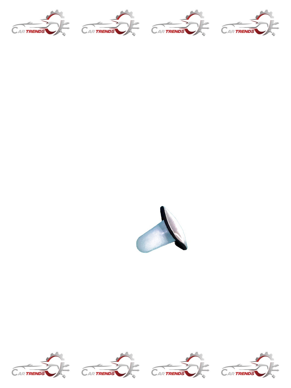 Nissan clip trim part #74998WE900, designed for Nissan and Renault vehicles, shown in close-up on a white background.