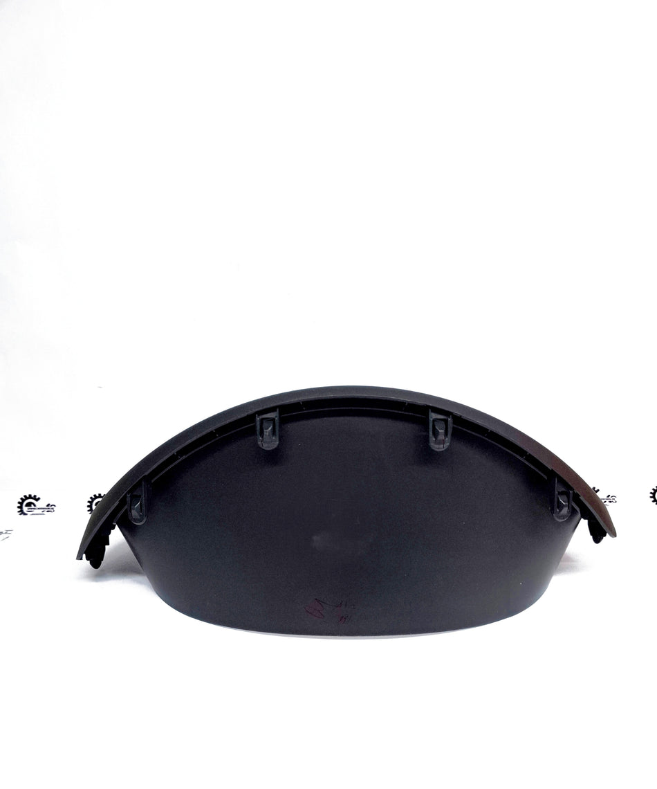 Nissan Datsun Go cluster lid assembly with gauge cluster and controls, part number 682404LA0A, close-up view.