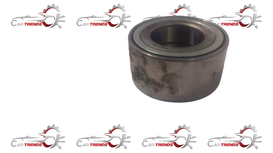 Nissan Micra front wheel bearing replacement part, showing the bearing assembly with metal components and mounting details.
