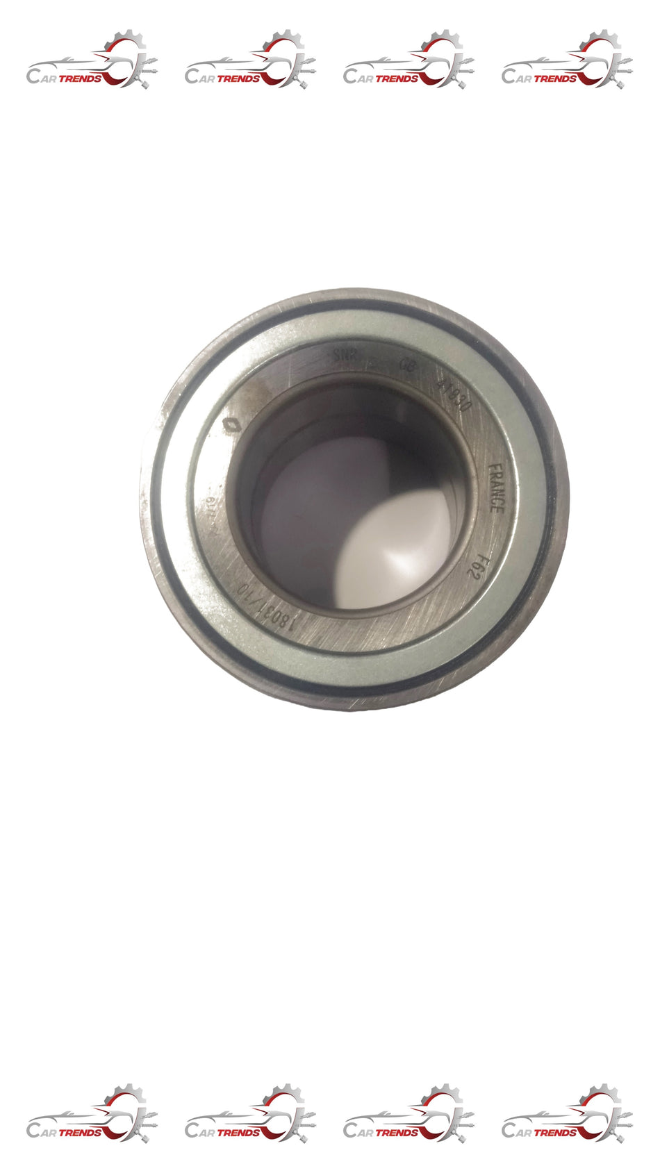 Nissan Micra front wheel bearing, automotive part, showing the bearing assembly with metal and rubber components.