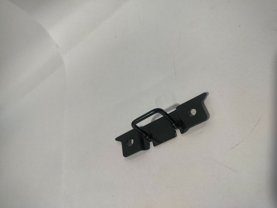 Nissan Micra G-Box Striker part 686401HA0A, automotive component, close-up view of the Nissan G-Box striker for Nissan Micra.