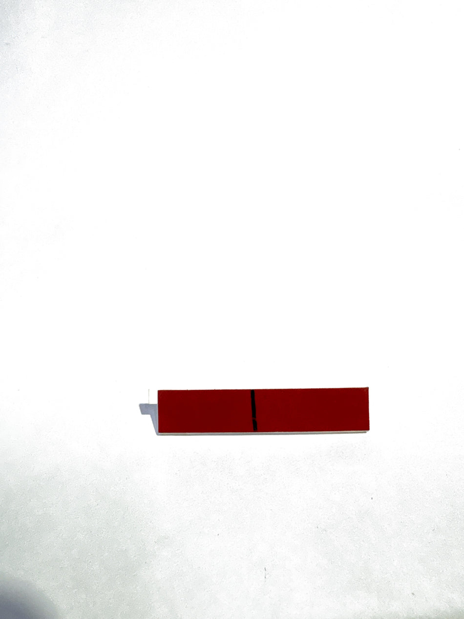 Nissan glass spacer part 727149W00A shown in a close-up image, used for vehicle window or glass assembly.