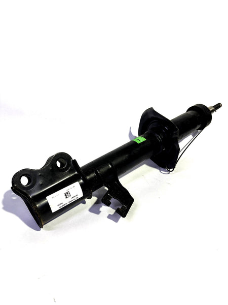 Right front shock absorber for Nissan Datsun Go, genuine Nissan part E43024LA2A, shown in a close-up image.
