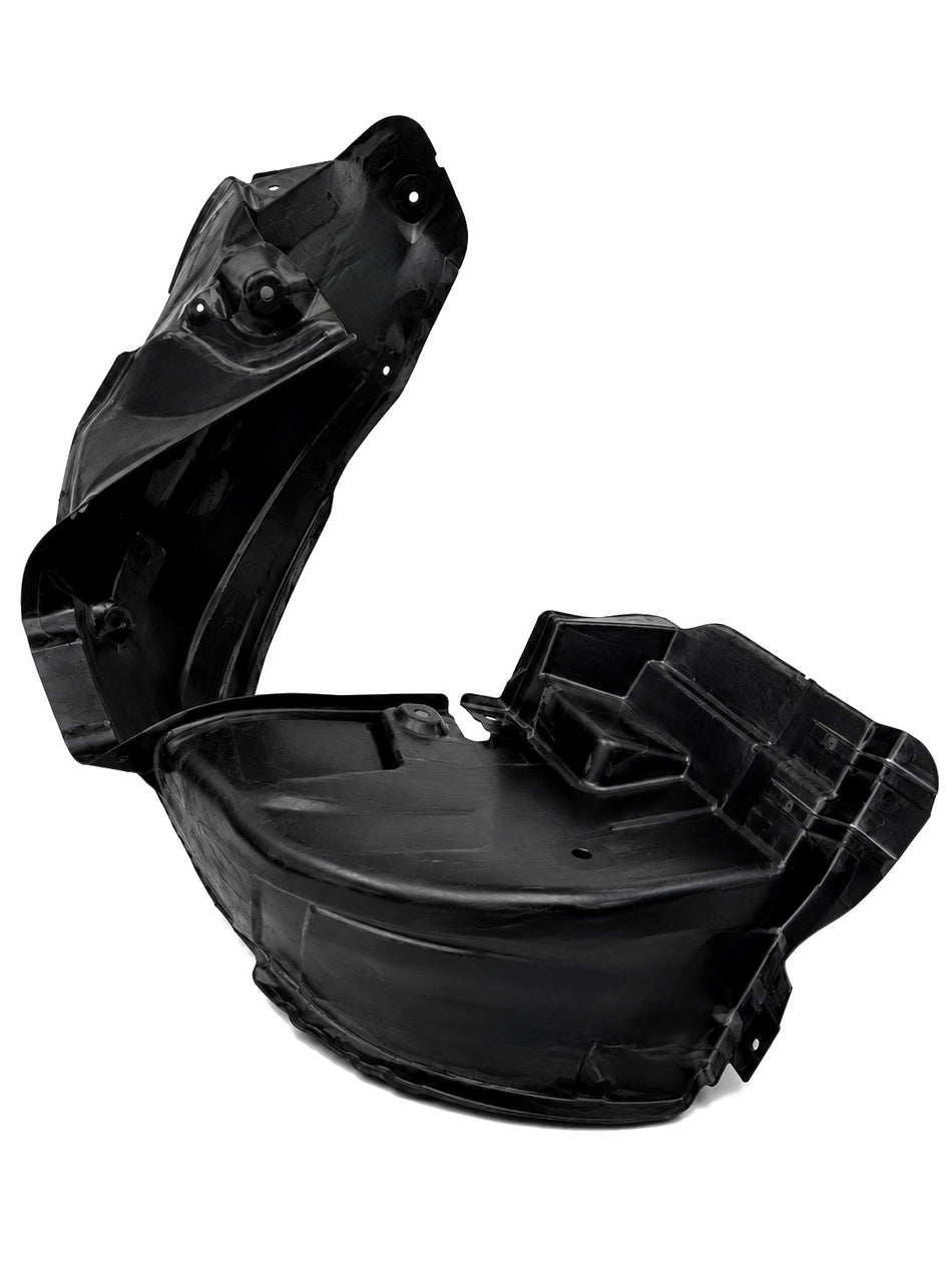Nissan Datsun Redi-Go front right bumper protector in black, designed for vehicle door protection and style.