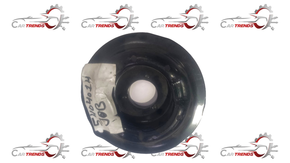 Nissan Micra front spring seat assembly in black, designed for Nissan vehicles, part number 540401HJ0B.