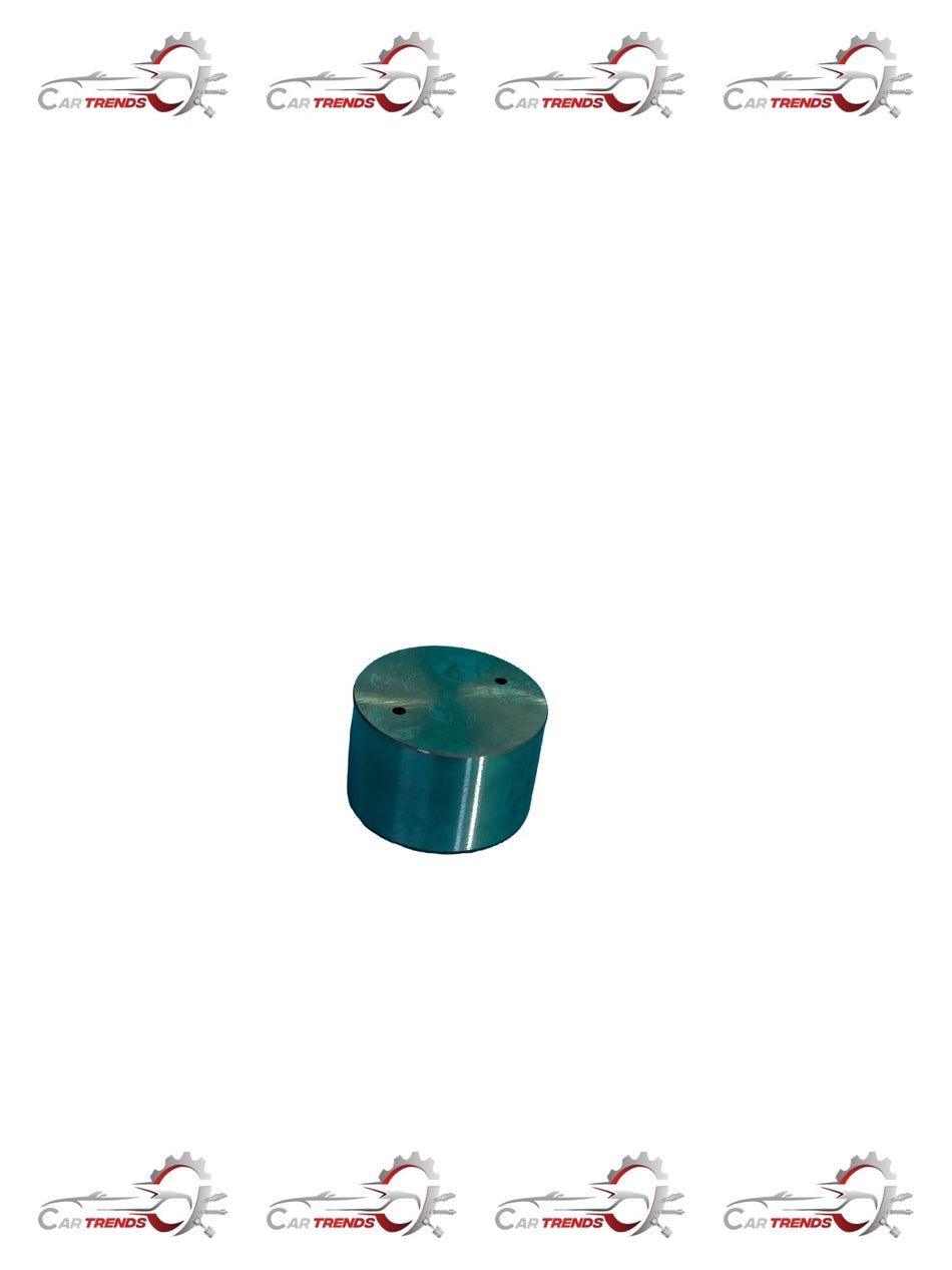 Nissan valve lifter part number 13231JX00B, automotive engine component, close-up view showing the metal surface and design