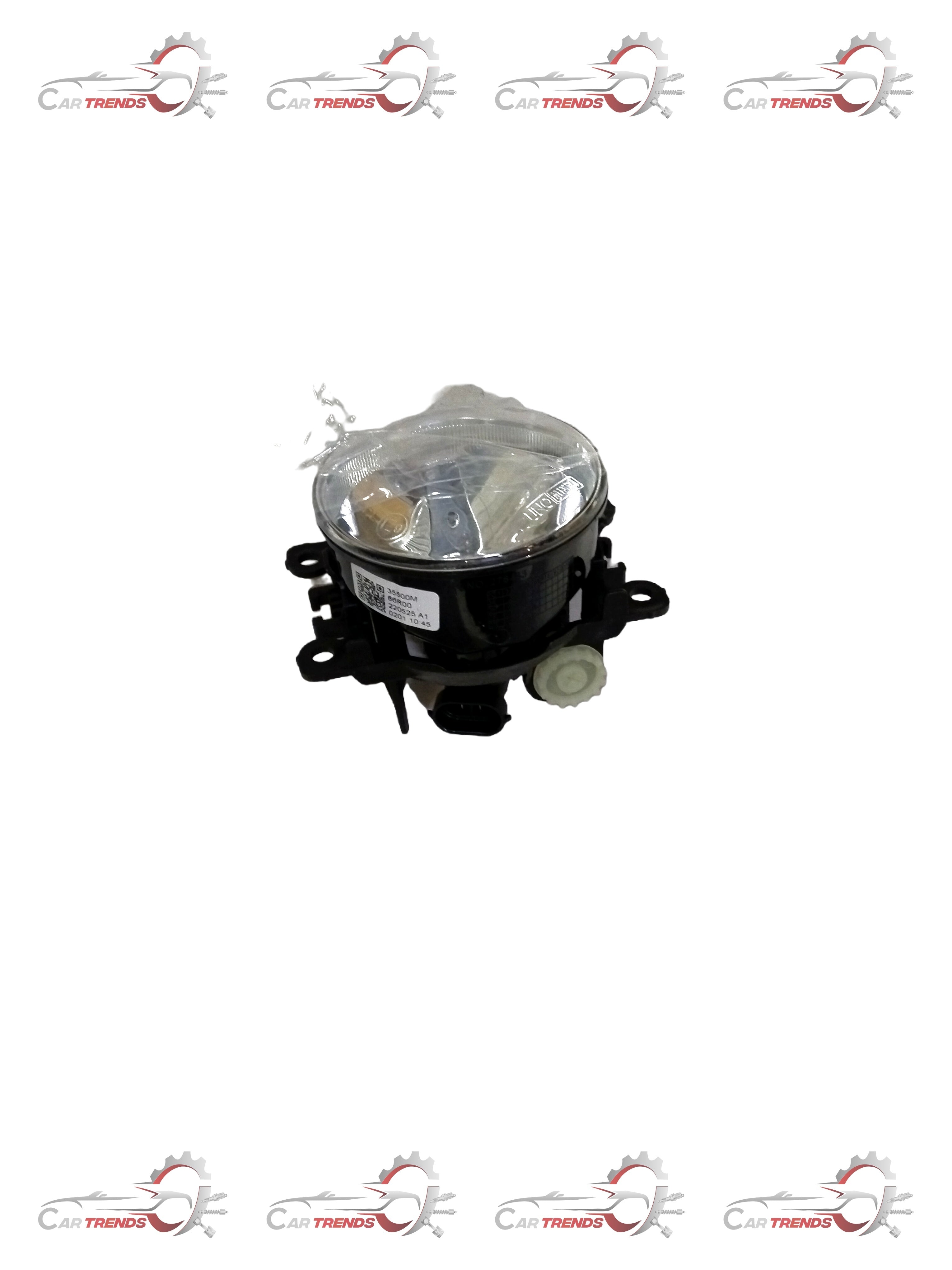 Maruti Suzuki fog lamp assembly with clear lens and black housing, designed for Maruti Suzuki vehicle lighting system.