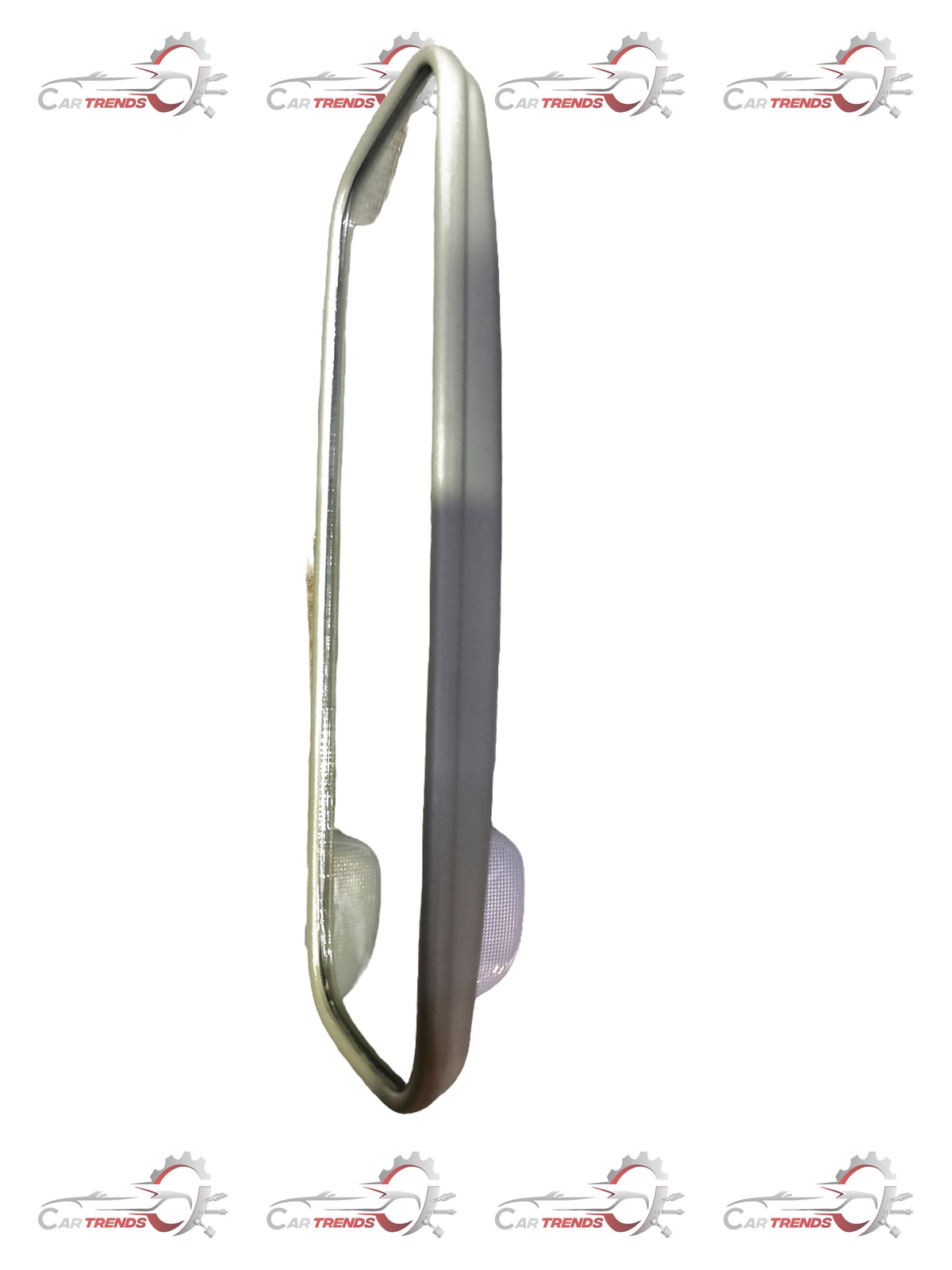 Maruti Suzuki gray inside rearview mirror assembly, showing the reflective mirror surface and mounting bracket.