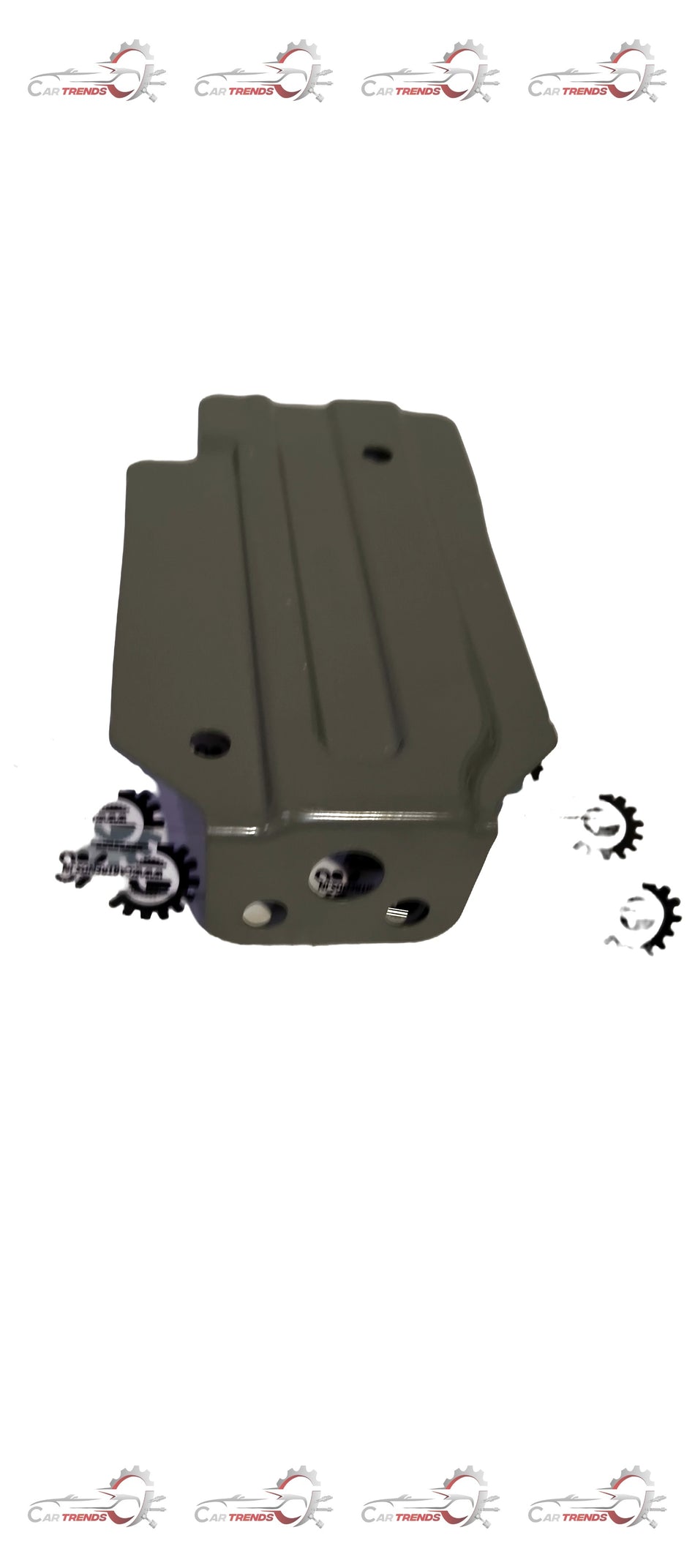 Maruti Suzuki Baleno radiator support inner right side, metal car part with mounting holes and reinforcement features.