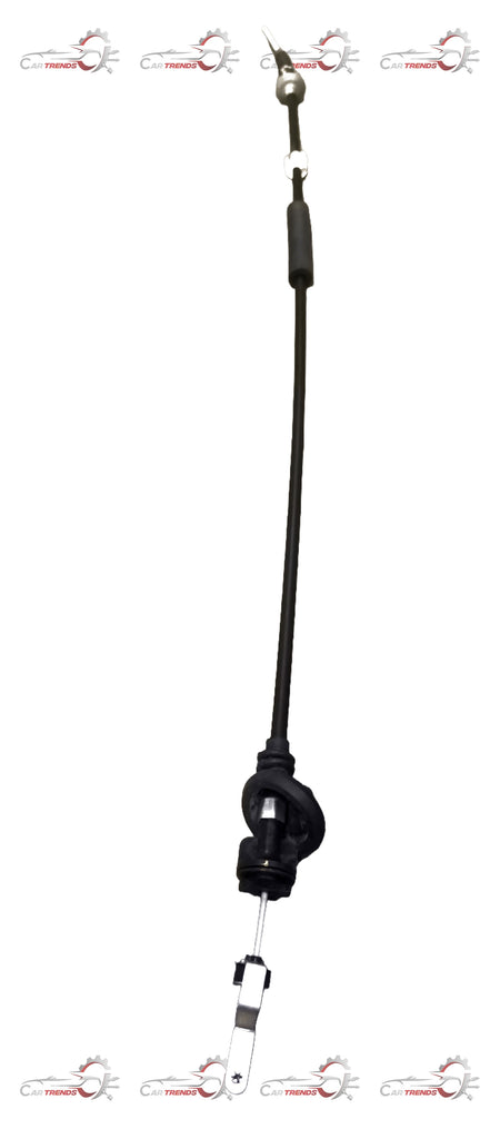 Maruti Suzuki clutch cable assembly, right side, with metal connectors and cable housing, suitable for Maruti Suzuki vehicles.