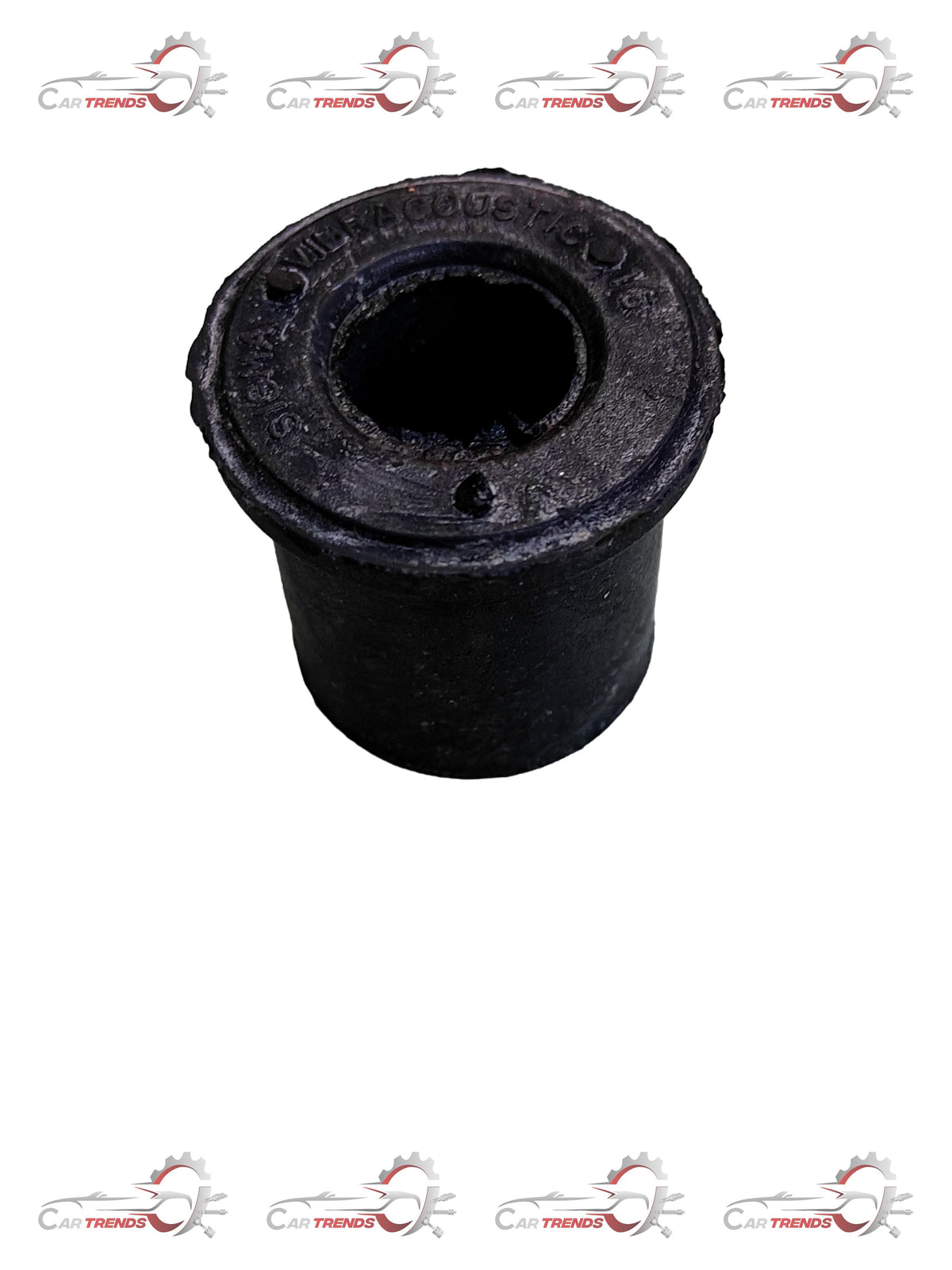 General Motors bushing shackle Tavera T97596286 with metal components and mounting holes, designed for vehicle suspension.