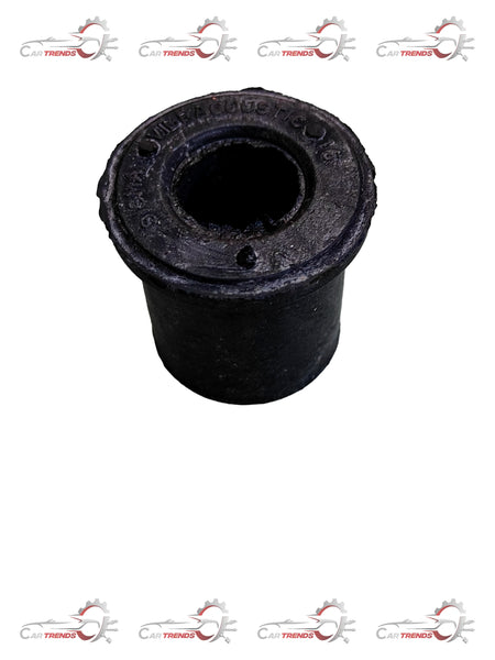 General Motors bushing shackle Tavera T97596286 with metal components and mounting holes, designed for vehicle suspension.