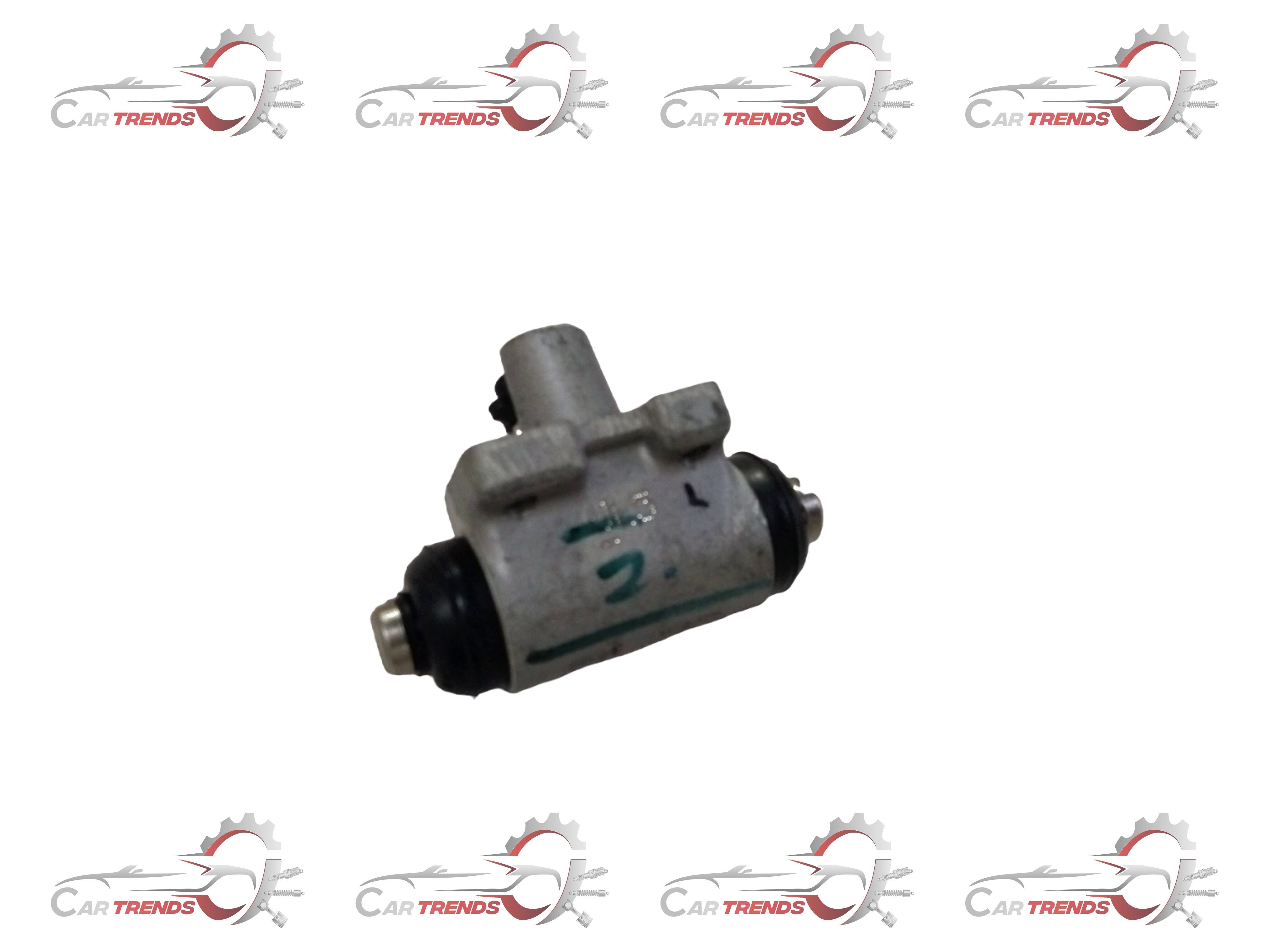 Maruti Suzuki rear brake cylinder assembly for left-hand side, with visible metal components and hydraulic connection.
