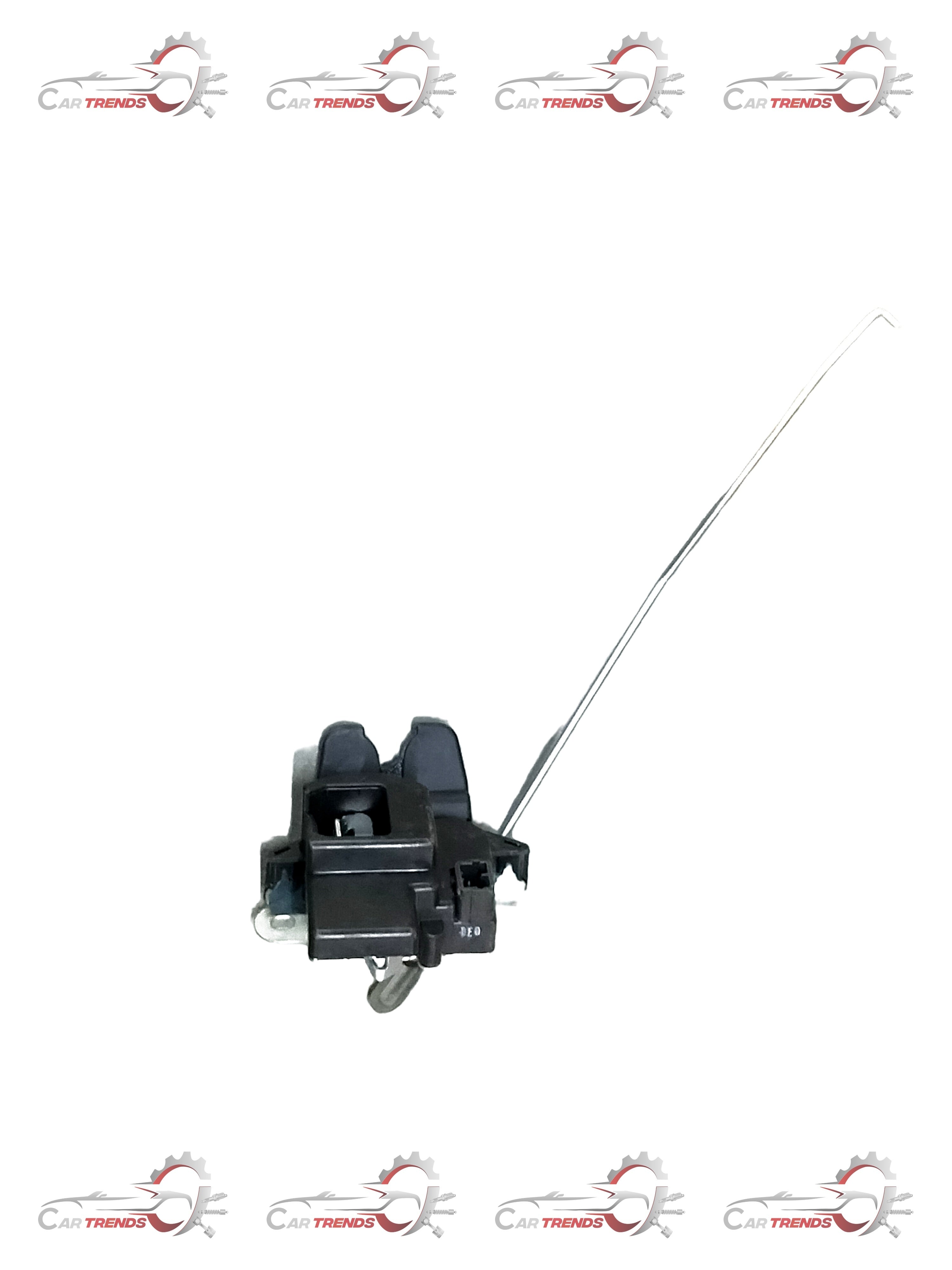 Hyundai Verna trunk latch by CarTrends, showing the metal latch mechanism installed in the vehicle's trunk opening.