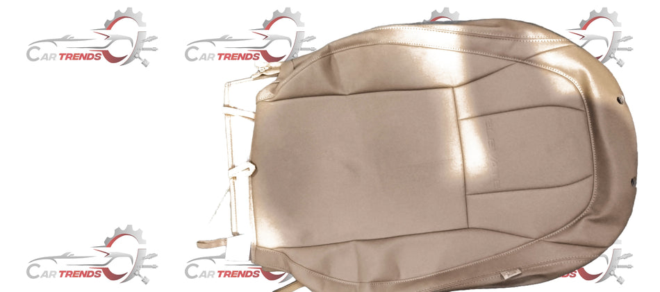 Honda kit seat cover in premium beige fabric, designed for a snug fit on Honda vehicle seats.