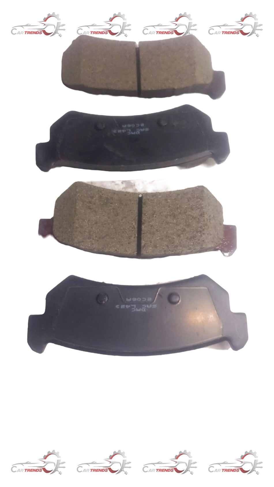GENERAL MOTORS PAD KIT RR BRAKE OPTRA PETROL J96405131 J96405131 - Front view