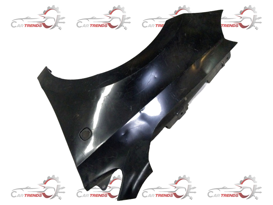 Volkswagen DEFLECTOR 5J5821105 installed on vehicle window, durable car accessory for weather protection and style.