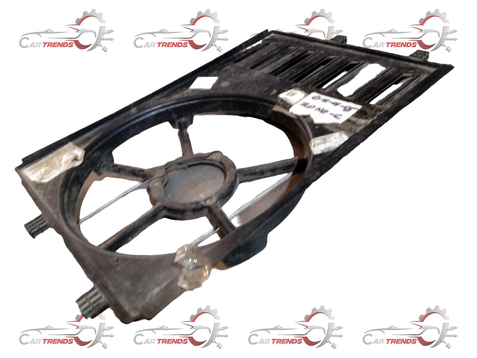 Volkswagen COWL 6RF121207B engine cover in black, with visible logo and detailed design elements.