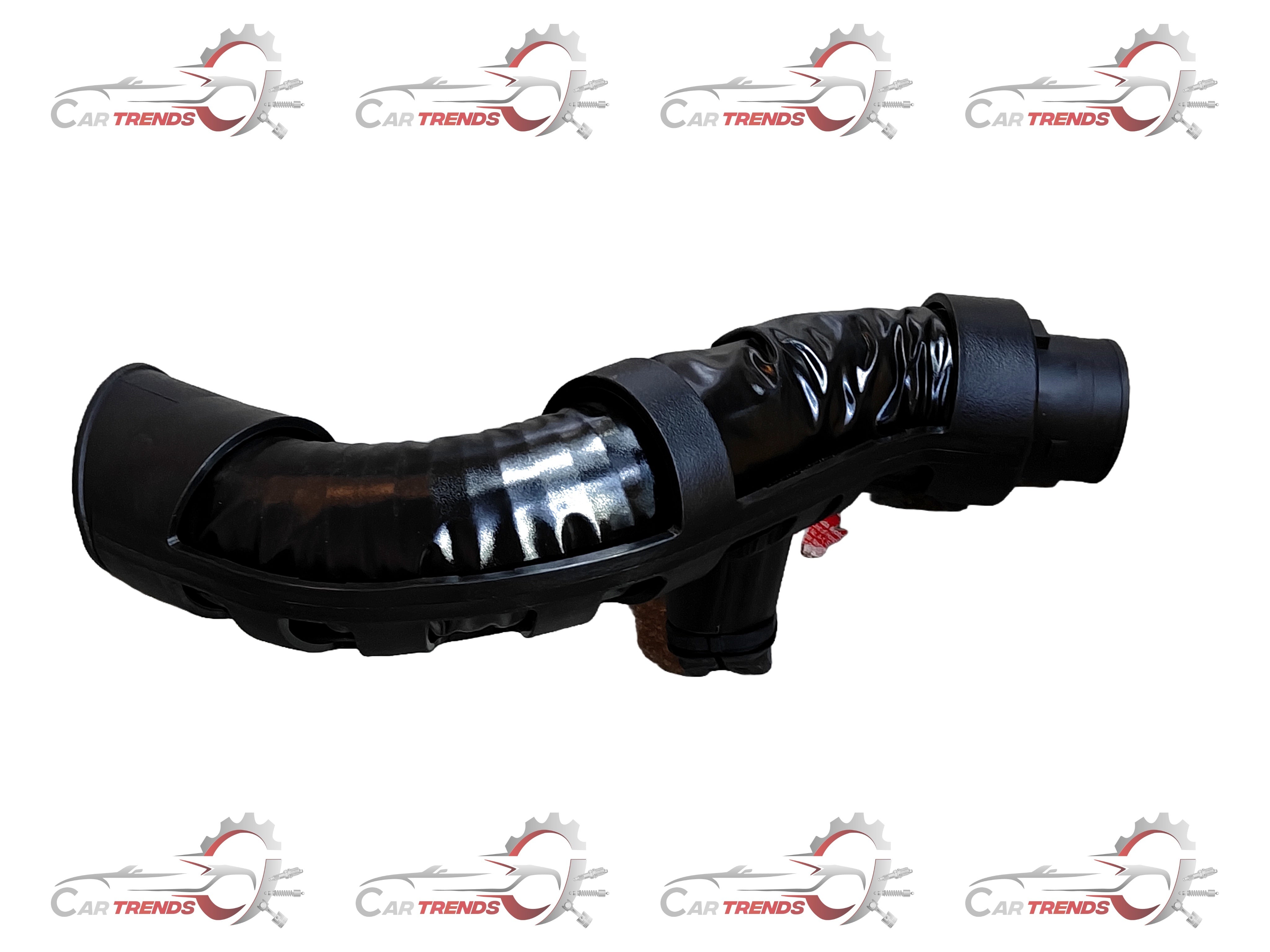 CarTrends Air Duct Pipe for Xcent Petrol, spare car parts, showing the metal duct pipe with connectors and mounting points.