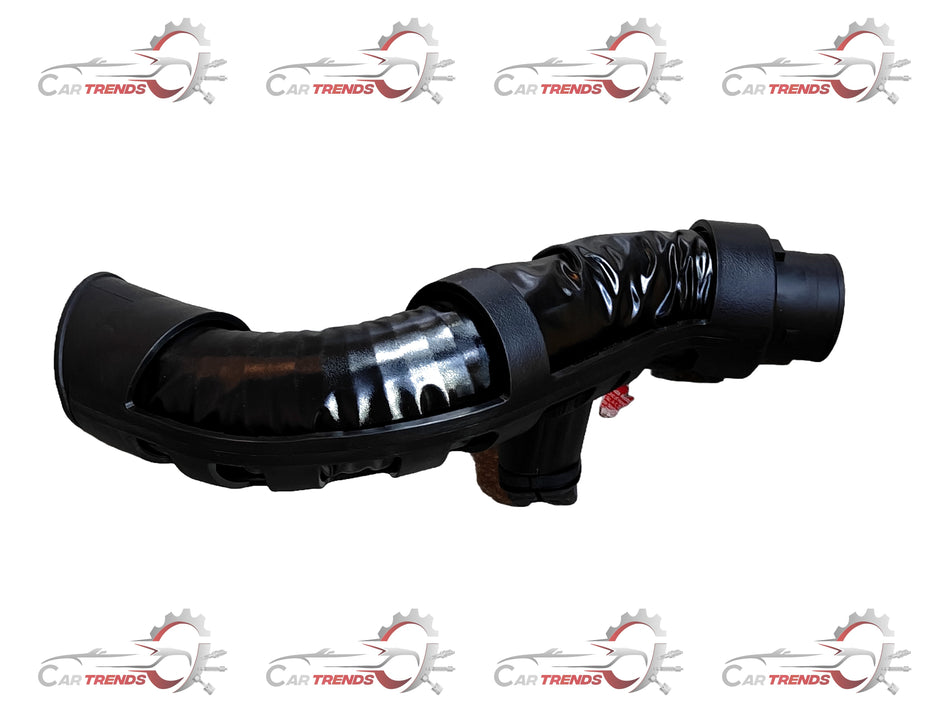 CarTrends Air Duct Pipe for Xcent Petrol, spare car parts, showing the metal duct pipe with connectors and mounting points.