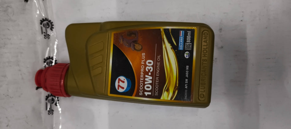 77 LUBRICANTS 27745-Scooterpro plus 4t 10w30 SM .8*20 77LUB27745 - Front view