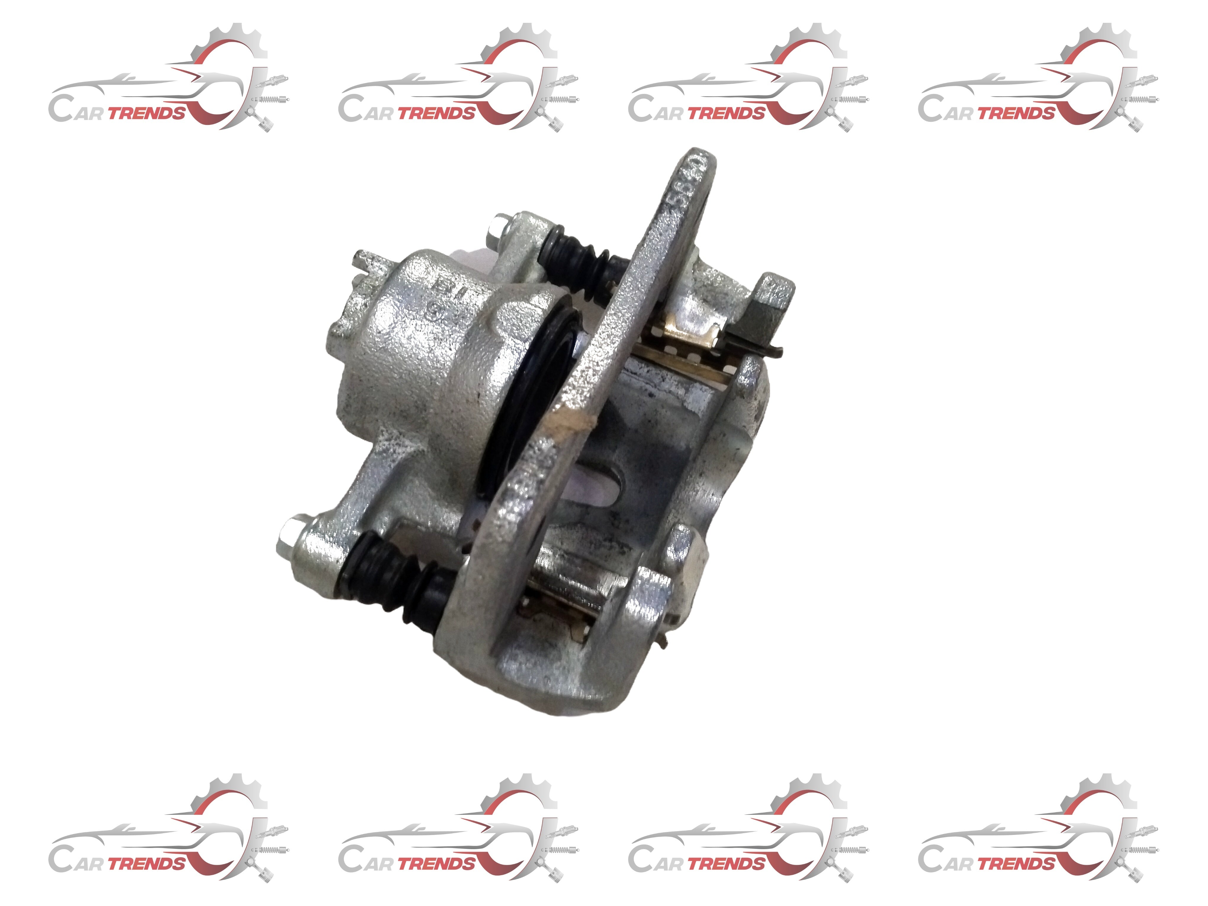 Maruti Suzuki front brake caliper assembly, part number 55101M81R00, showing the metal caliper with brake pads attached.