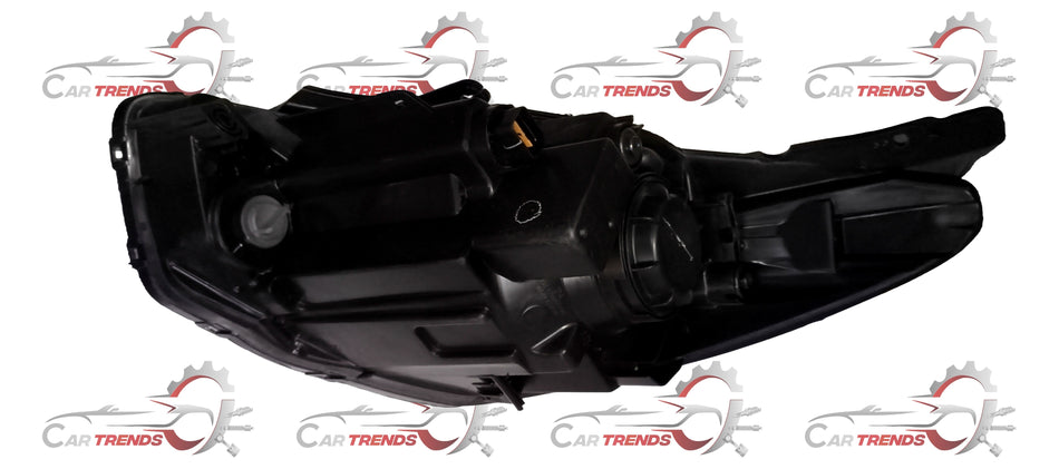 Hyundai headlamp assembly right side (RH) for vehicle, showing the lens and mounting details.