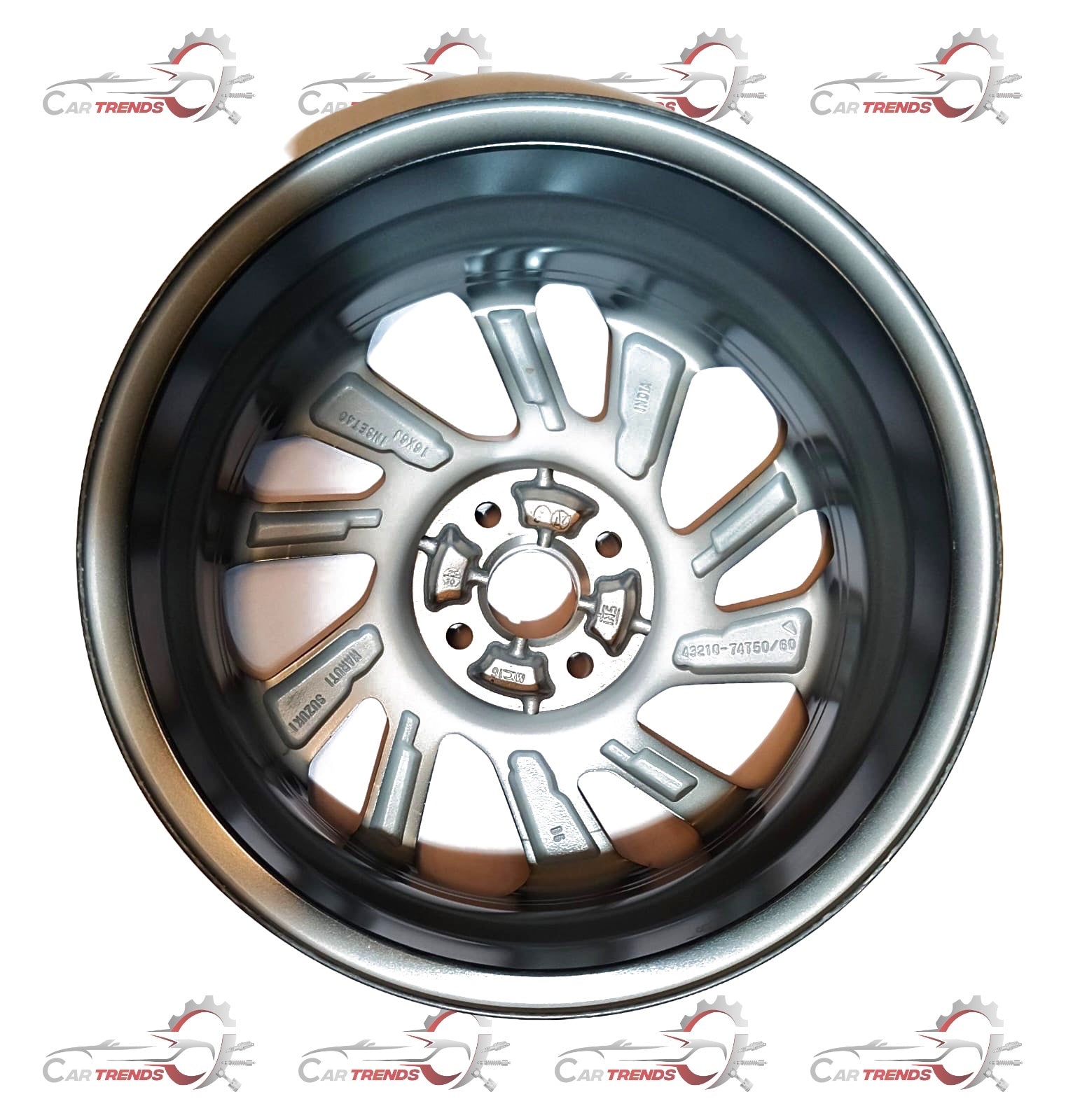 MARUTI SUZUKI Alloy Wheel Fronx(2023-Till Year) 43210M74T60QC8 43210M74T60QC8 - Front view