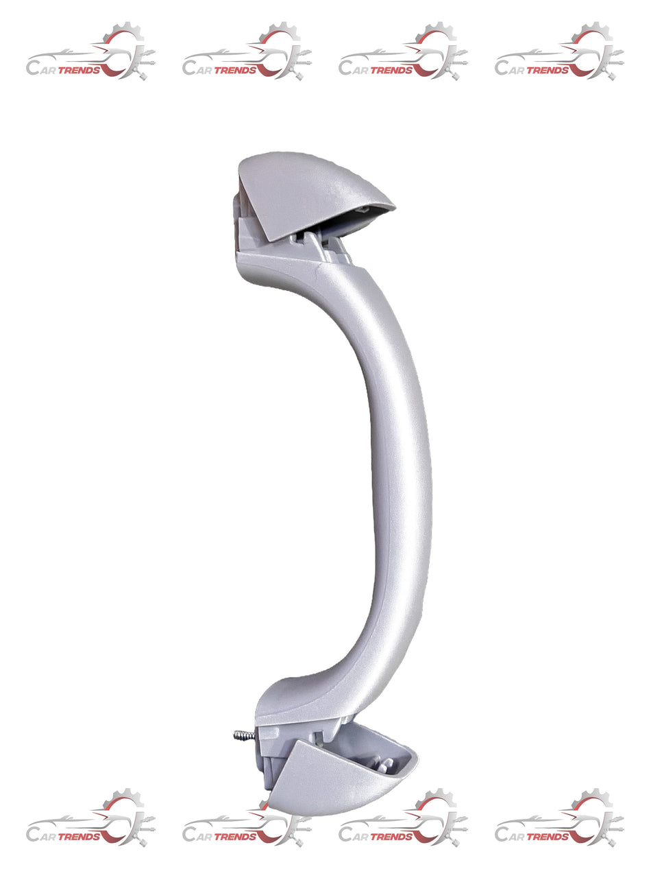 Hyundai rear left roof assist handle assembly, part number 853404L010TTX, shown in a close-up photo.