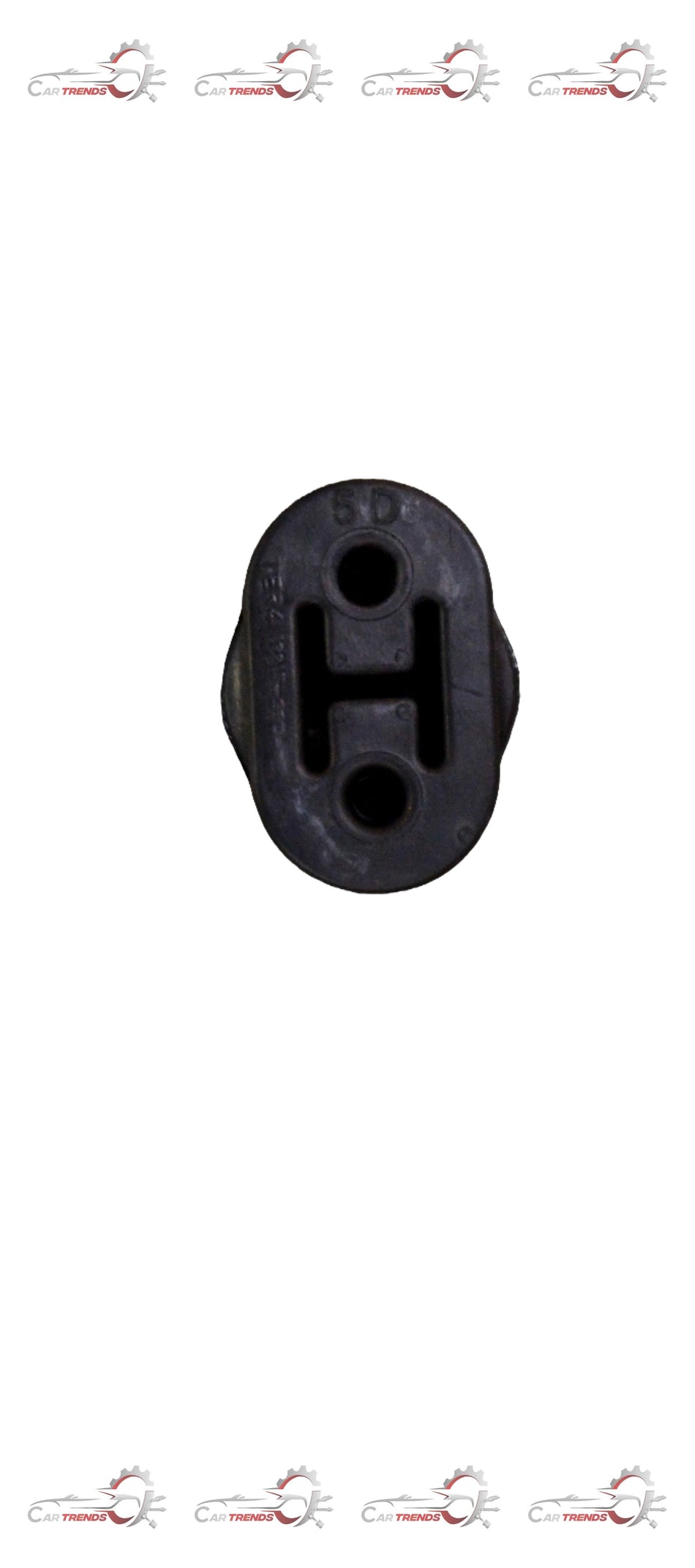 Honda Rubber Exhaust Mounting Part 18215S5DA01, close-up view showing the rubber component and metal fittings.