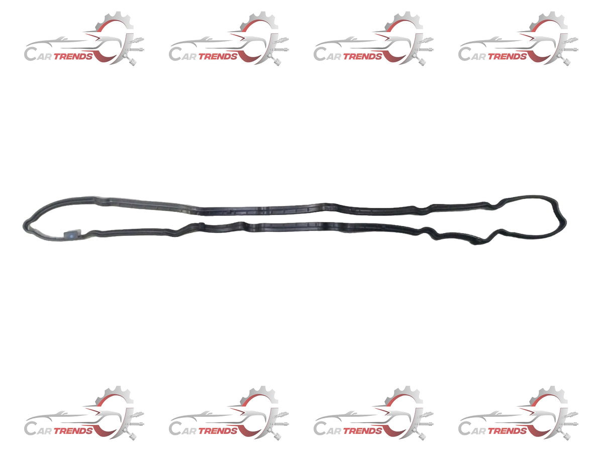 Maruti Suzuki cylinder head cover gasket with engine part details, showing the black rubber gasket on a neutral background.