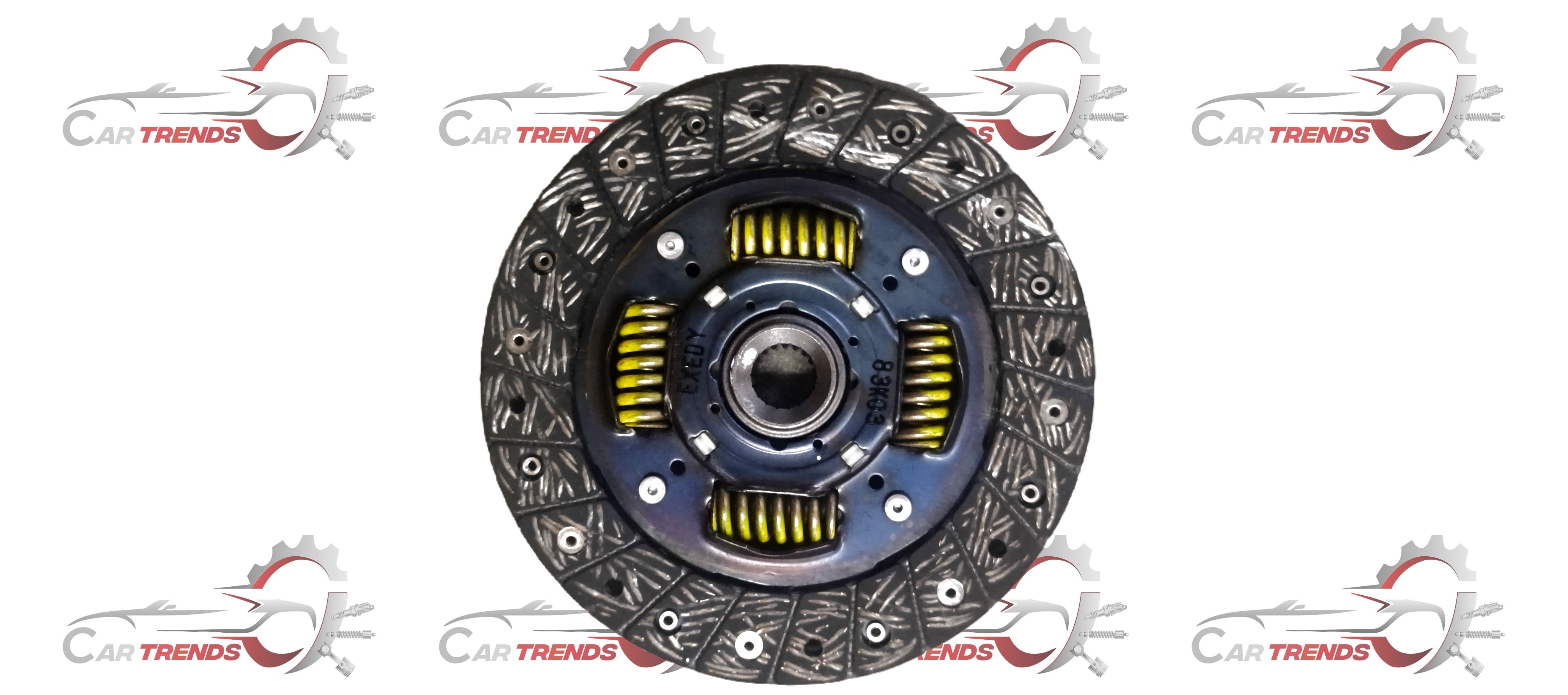 Maruti clutch plate by CarTrends, model Ritz 22400M83K02, showing the round metal disc with friction material surface.