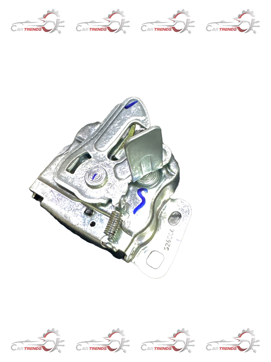 Maruti Suzuki LATCHHOOD BALENO 82110M68P00 engine latch component, close-up view of the part on a white background