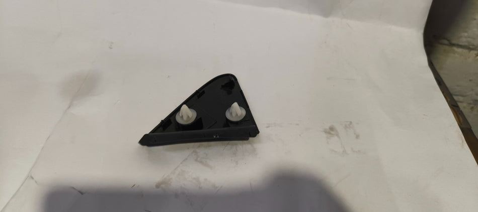 Maruti Suzuki garnish for pillar outer left side, part number 77190M60M005PK, shown on a vehicle in a close-up image