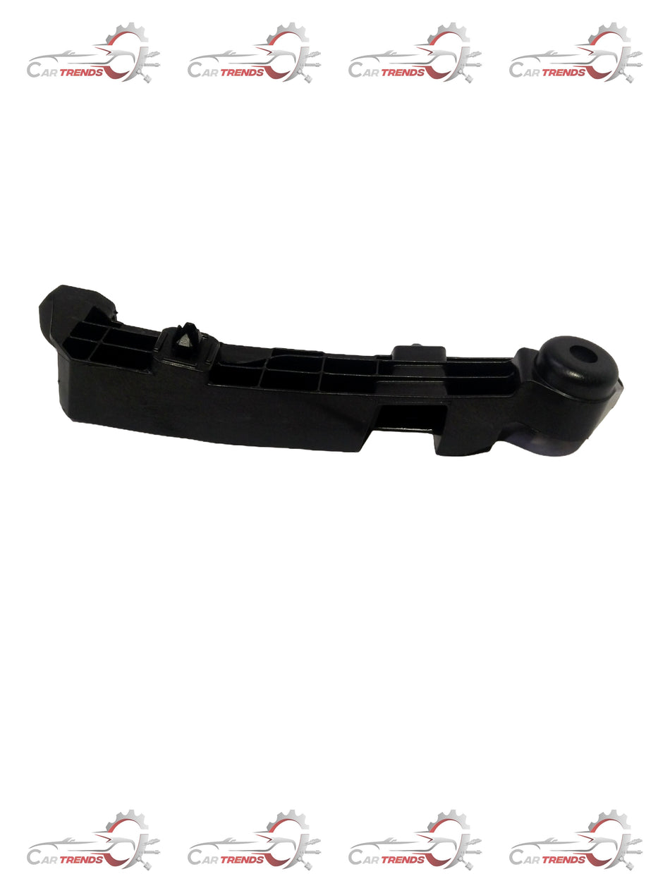 Maruti Suzuki bumper side holder for model 71732M73R00, black plastic component with mounting points, used for vehicle bumper support.