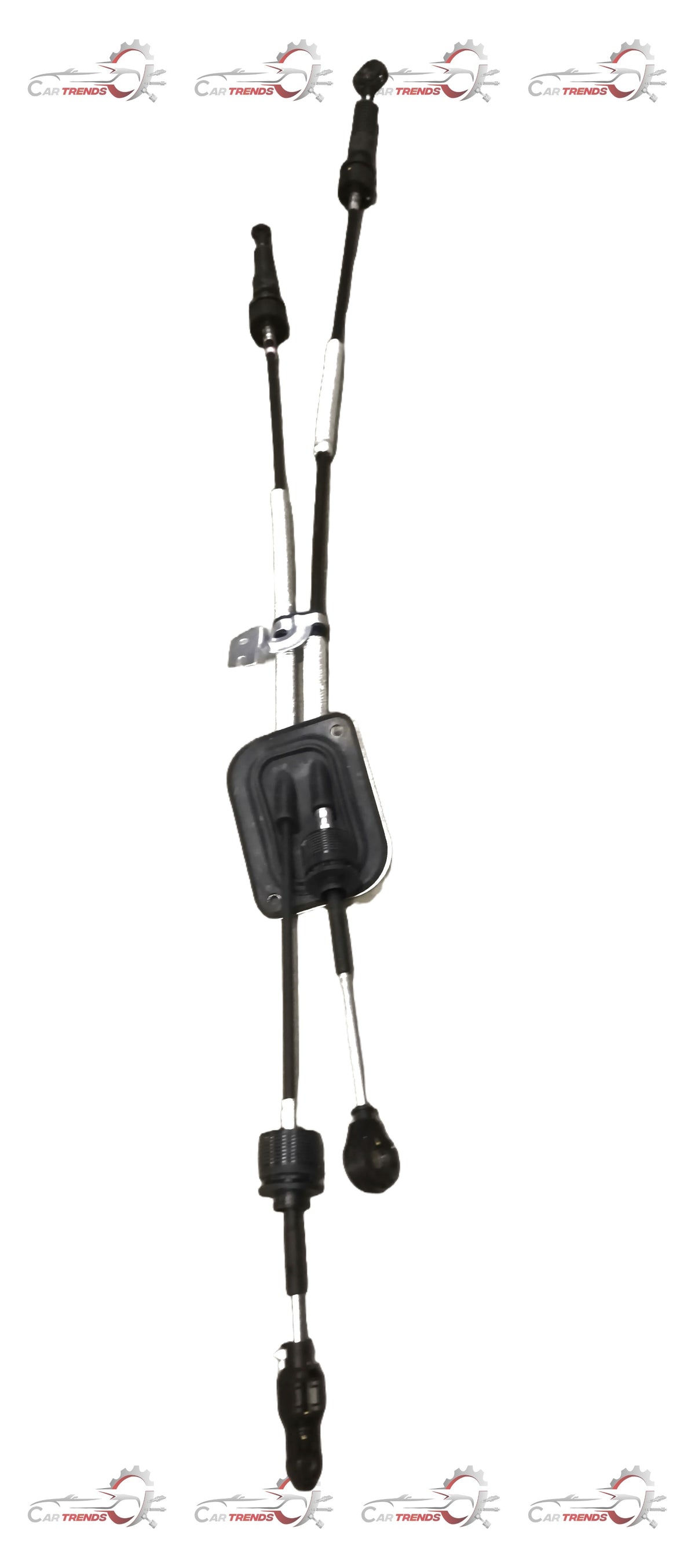 Maruti Suzuki cable shift and select control lever, automotive component with black and metal finish, used in vehicle transmission system.
