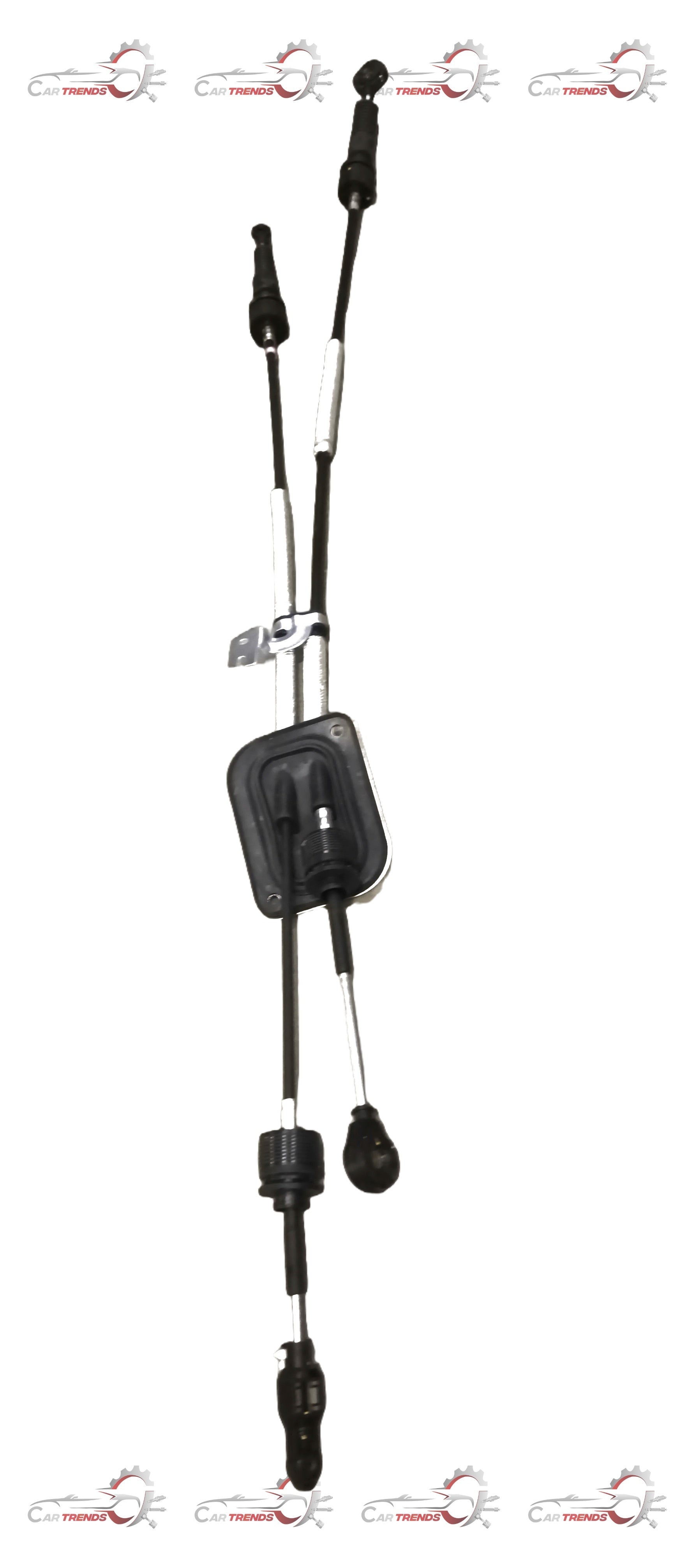 Maruti Suzuki cable shift and select control lever, automotive component with black and metal finish, used in vehicle transmission system.