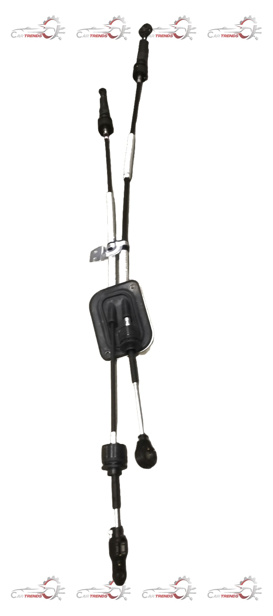 Maruti Suzuki cable shift and select control lever, automotive component with black and metal finish, used in vehicle transmission system.