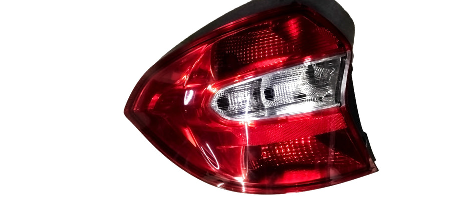 CarTrends left tail light for Figo Aspire E4BZ132K24D spare parts, showing the automotive tail light with mounting details.