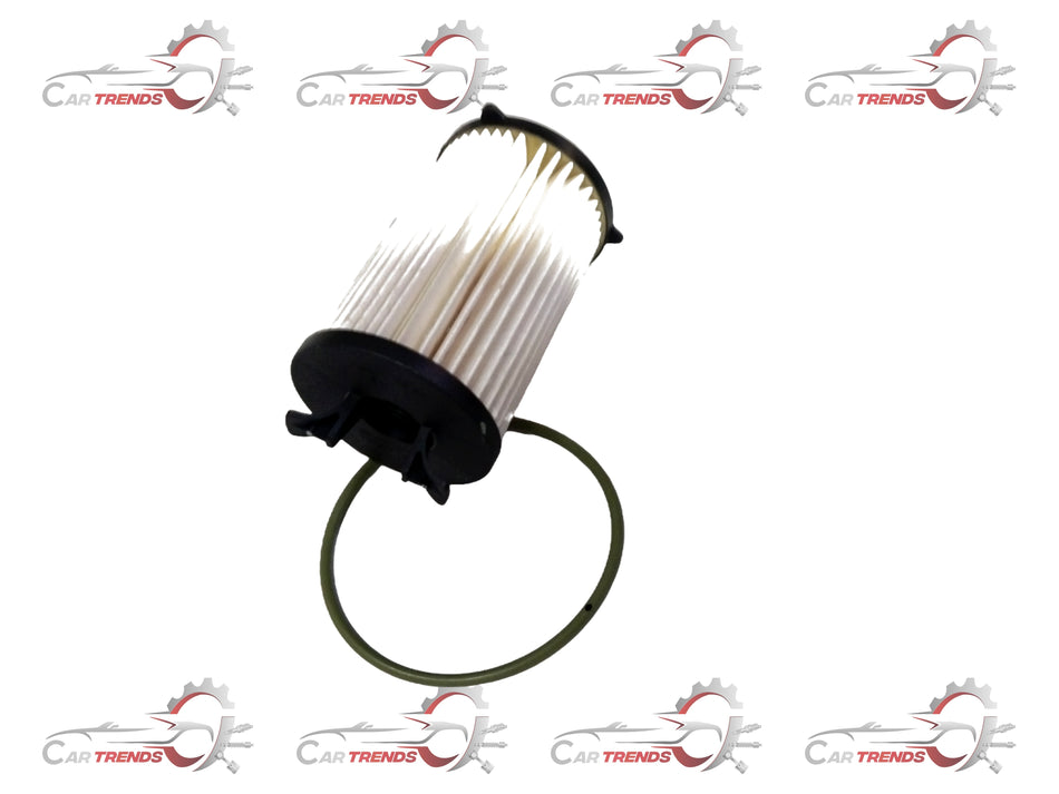 Maruti Suzuki fuel filter for diesel vehicles, model 15411M82P50, showing the compact filter component on a white background.
