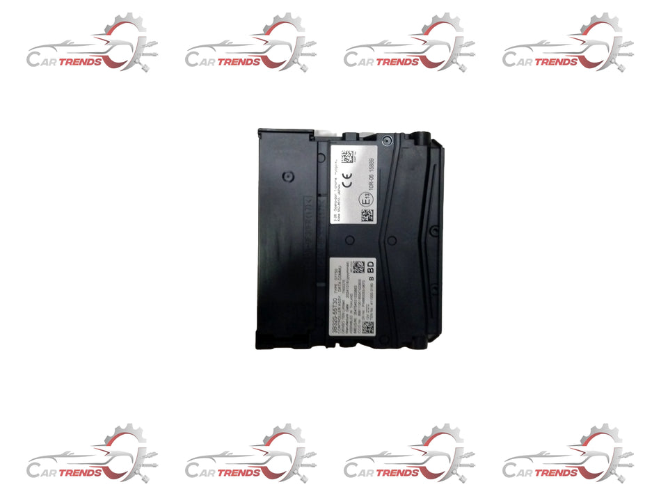 Maruti Suzuki data communication controller assembly showing electronic components on a circuit board.