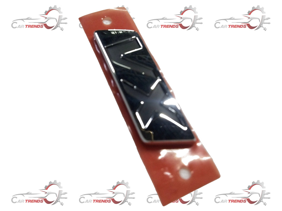 Honda EMBLEM.RR GRADE VX 75723TFMK40 badge, metallic emblem with Honda logo and detailed design for vehicle branding.