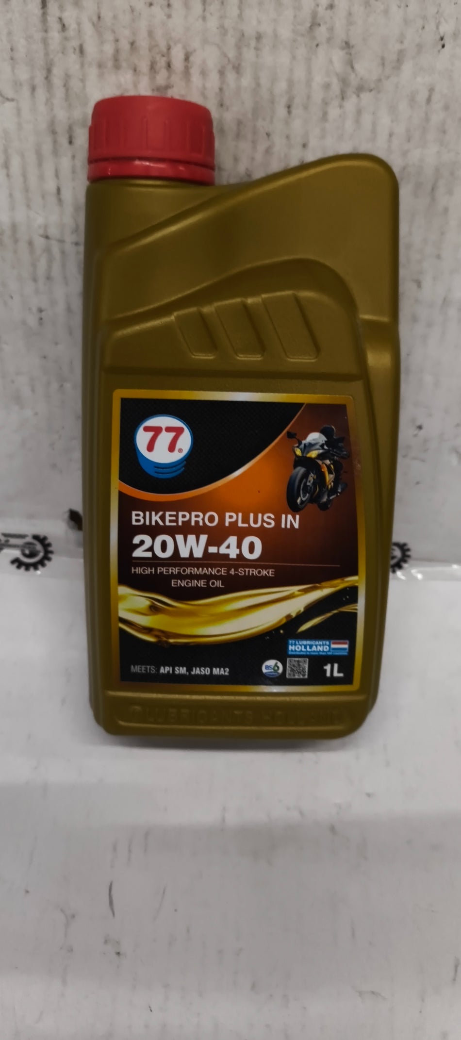 77 LUBRICANTS 27742-Bikepro Plus 4t 20w40 SM .9*20 77LUB27742 - Front view