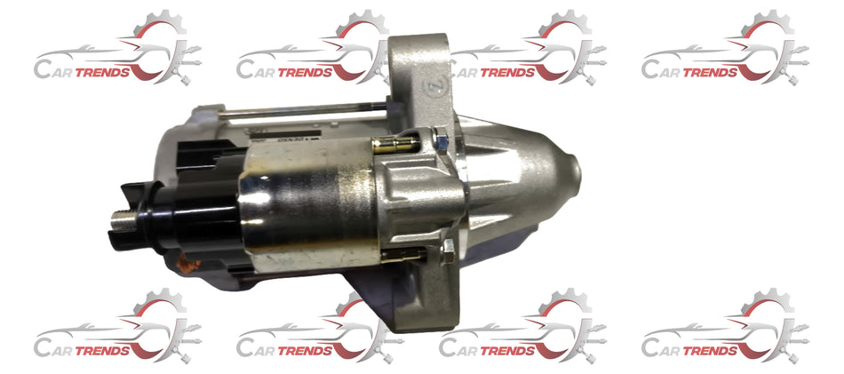 CarTrends starter motor assembly 31200RNYE01 spare part, showing the detailed electrical and metal components of the engine starter.